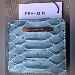 NWT Brahmin Jane in Limeaid All Over Snake Wallet #2